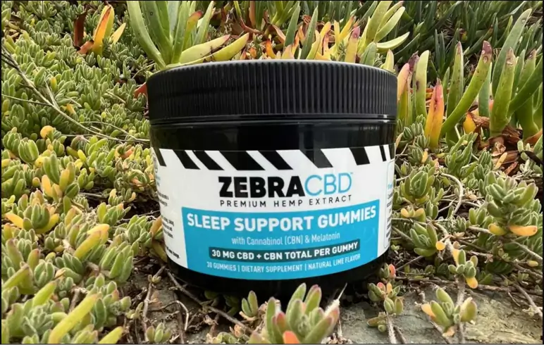 zebra cbd sleep support gummies