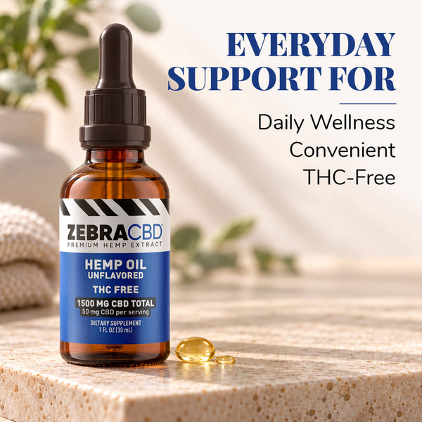 CBD Oil Blend | Zebra CBD