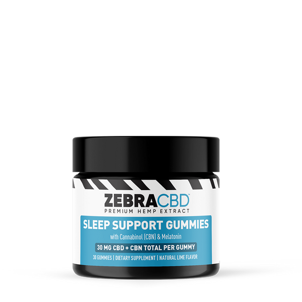 CBD + CBN Gummies For Sleep | ZebraCBD - Zebra CBD