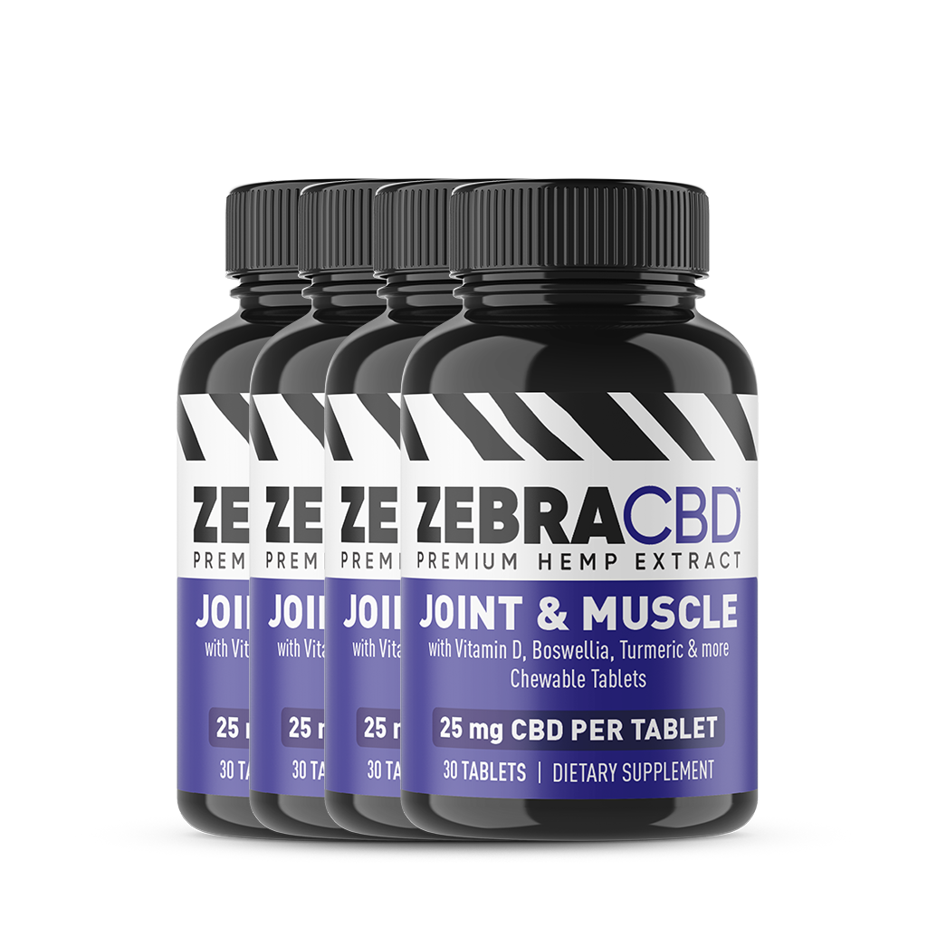  CBD Joint & Muscle Tablets (4)