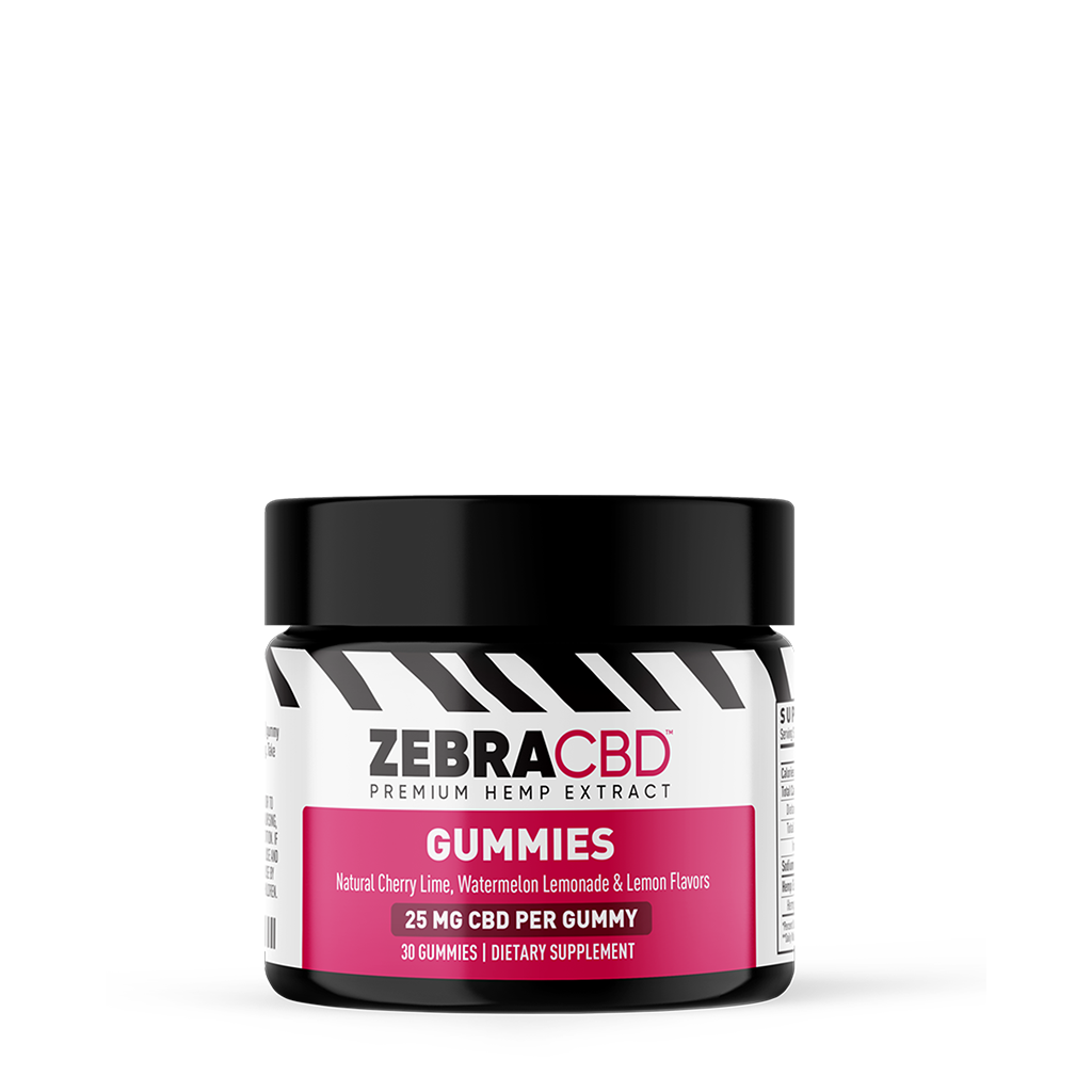 Zebra CBD Gummies - Premium 25mg CBD Gummies | Zebra CBD