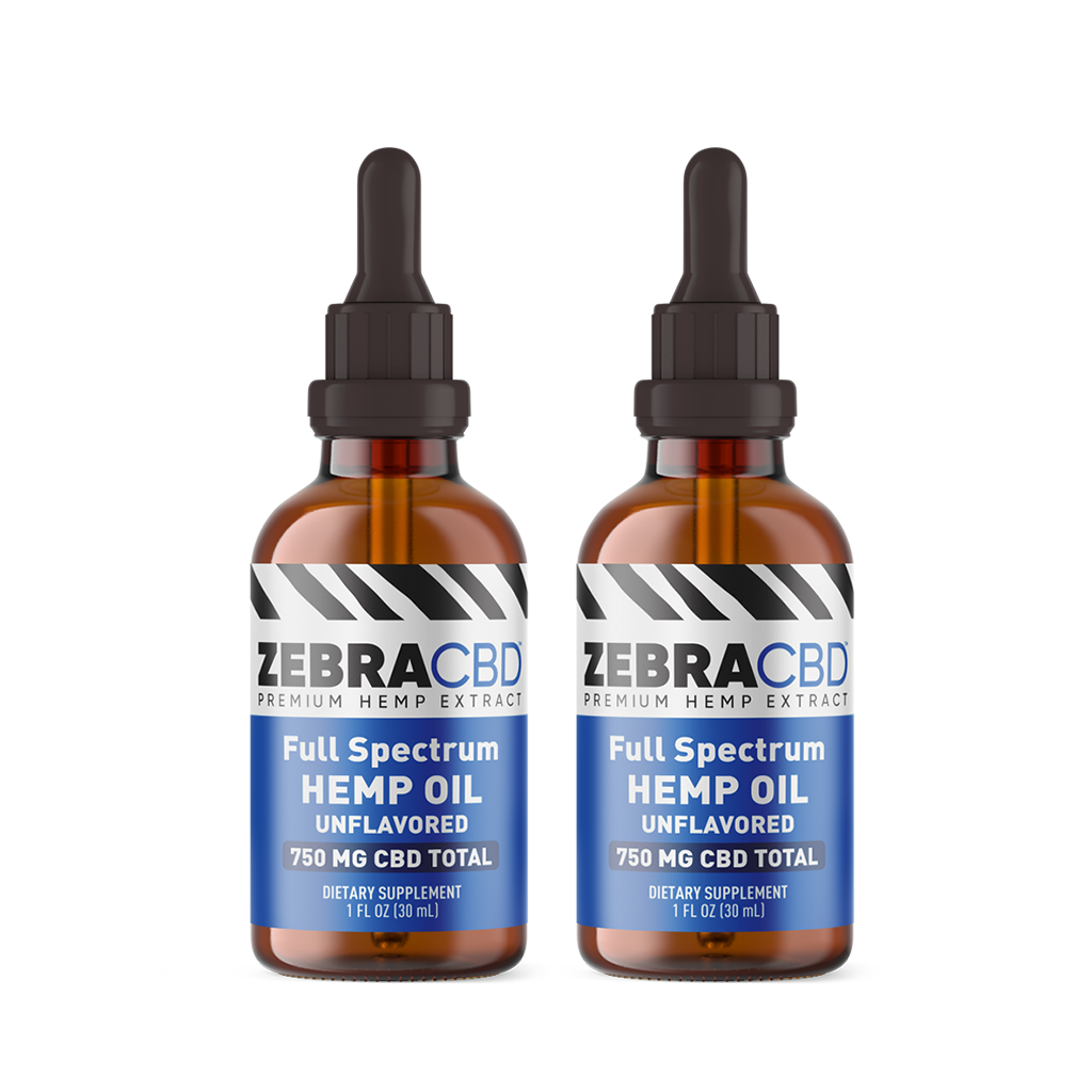 Full Spectrum CBD Oil Blend | Zebra CBD