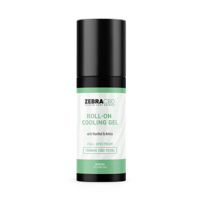 Zebra CBD 3oz Roll On Cooling Gel