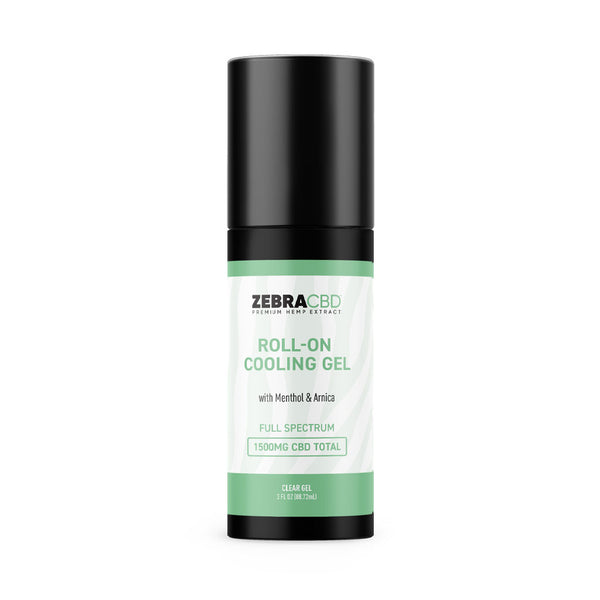 Zebra CBD 3oz Roll On Cooling Gel