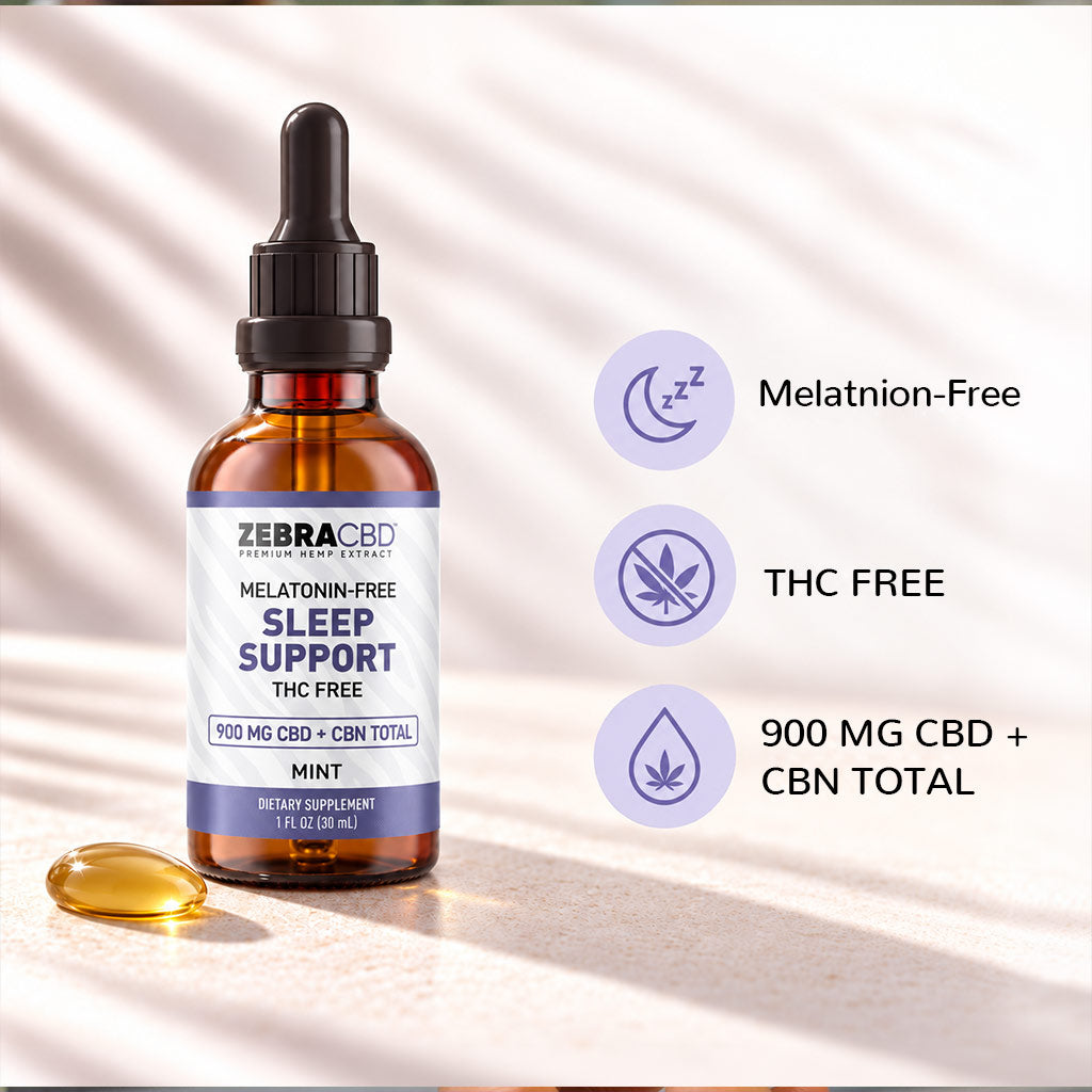 CBD Oil for Sleep (Melatonin-Free)