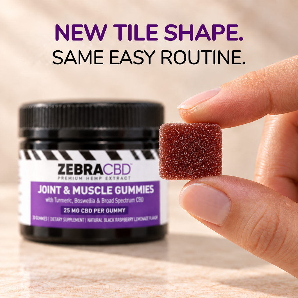 CBD Gummies for Joint Pain & Muscle Relaxation