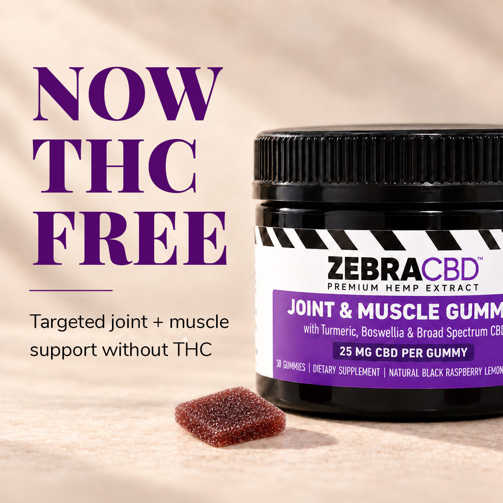 CBD Gummies for Joint Pain & Muscle Relaxation