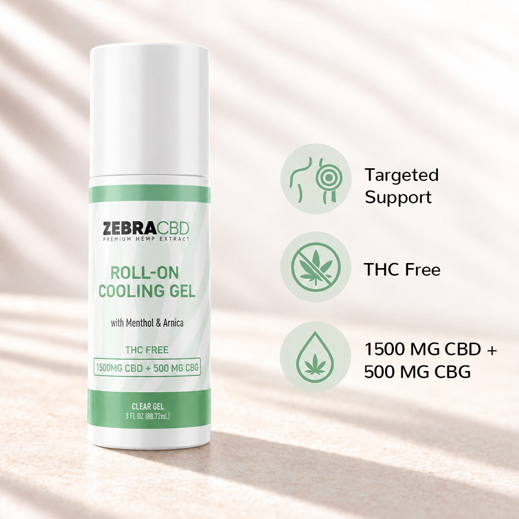 CBD Cooling Gel 3oz Roll On