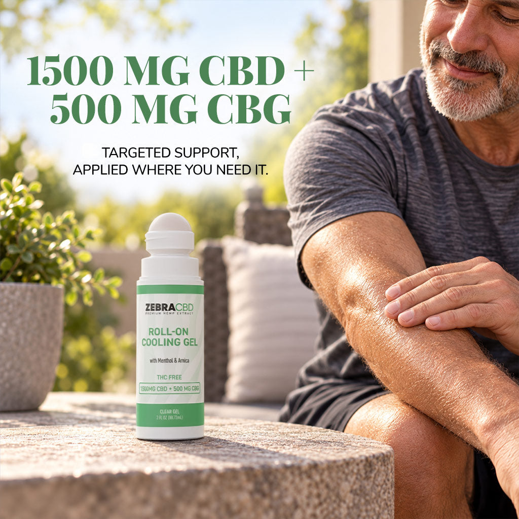 CBD Cooling Gel 3oz Roll On