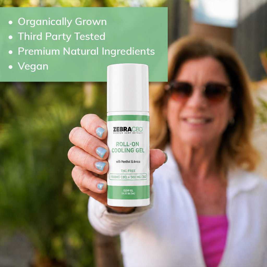 CBD Cooling Gel 3oz Roll On