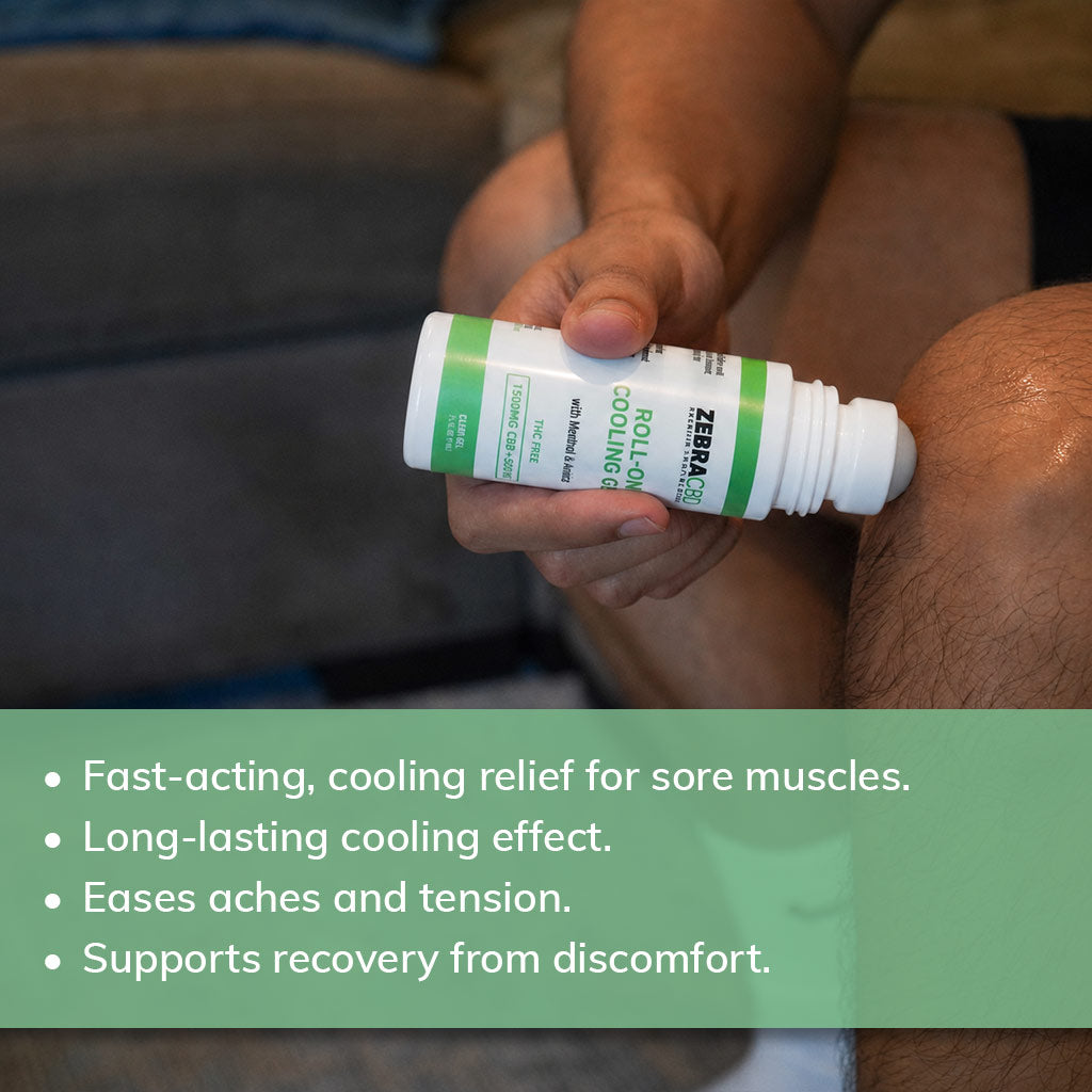 CBD Cooling Gel 3oz Roll On