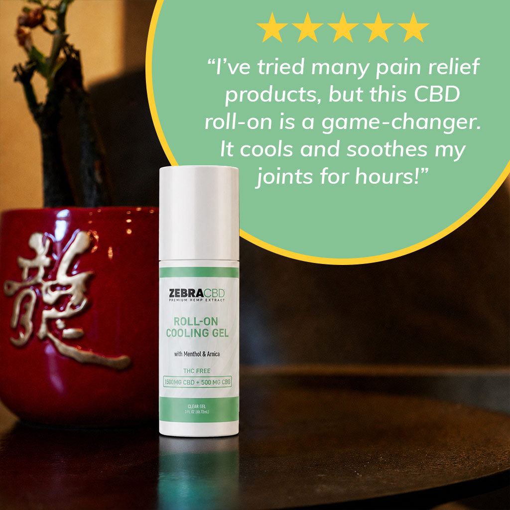 CBD Cooling Gel 3oz Roll On