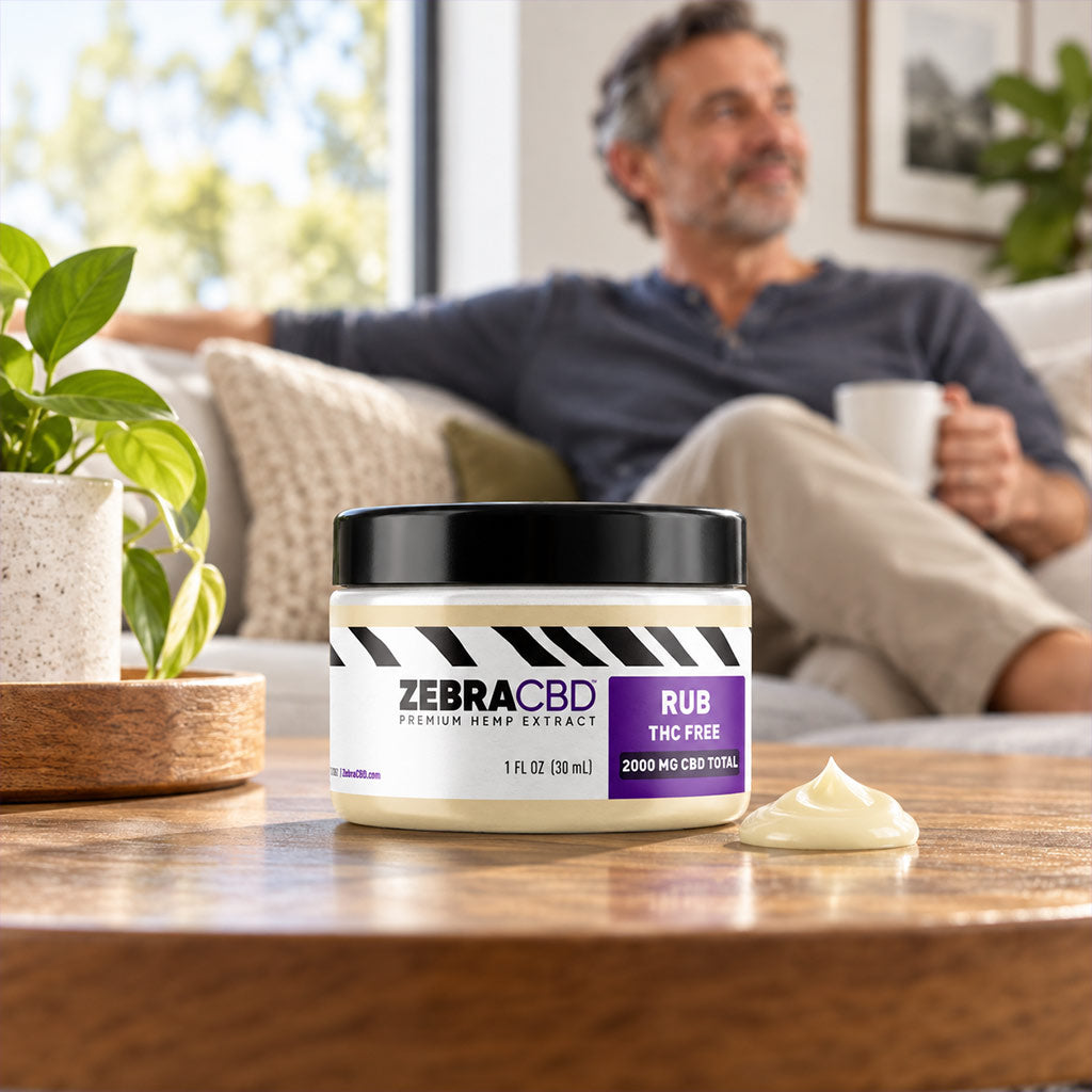 CBD Rub Muscle Rub for Pain Relief