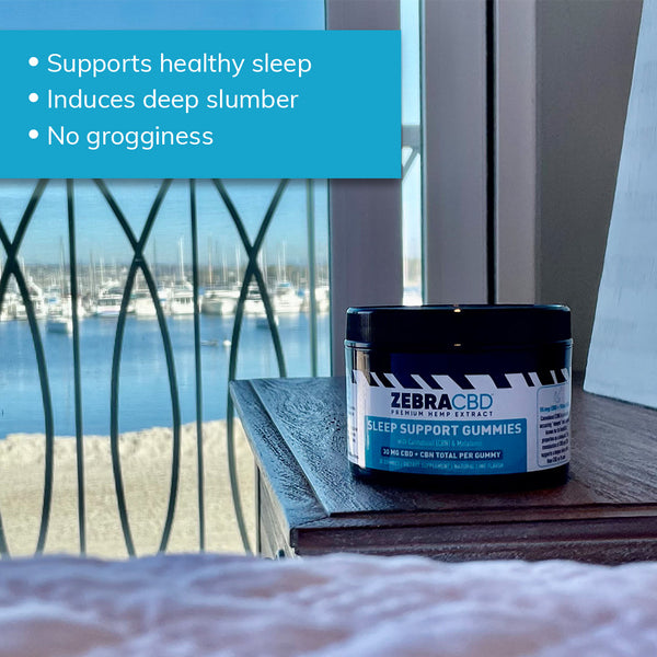  CBD + CBN Sleep Gummies Benefits