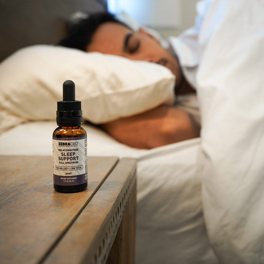 CBD Sleep Oil - Melatonin Free | Zebra CBD