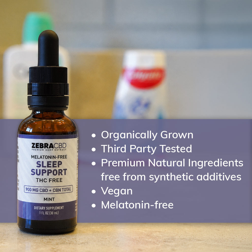 CBD Oil for Sleep (Melatonin-Free)