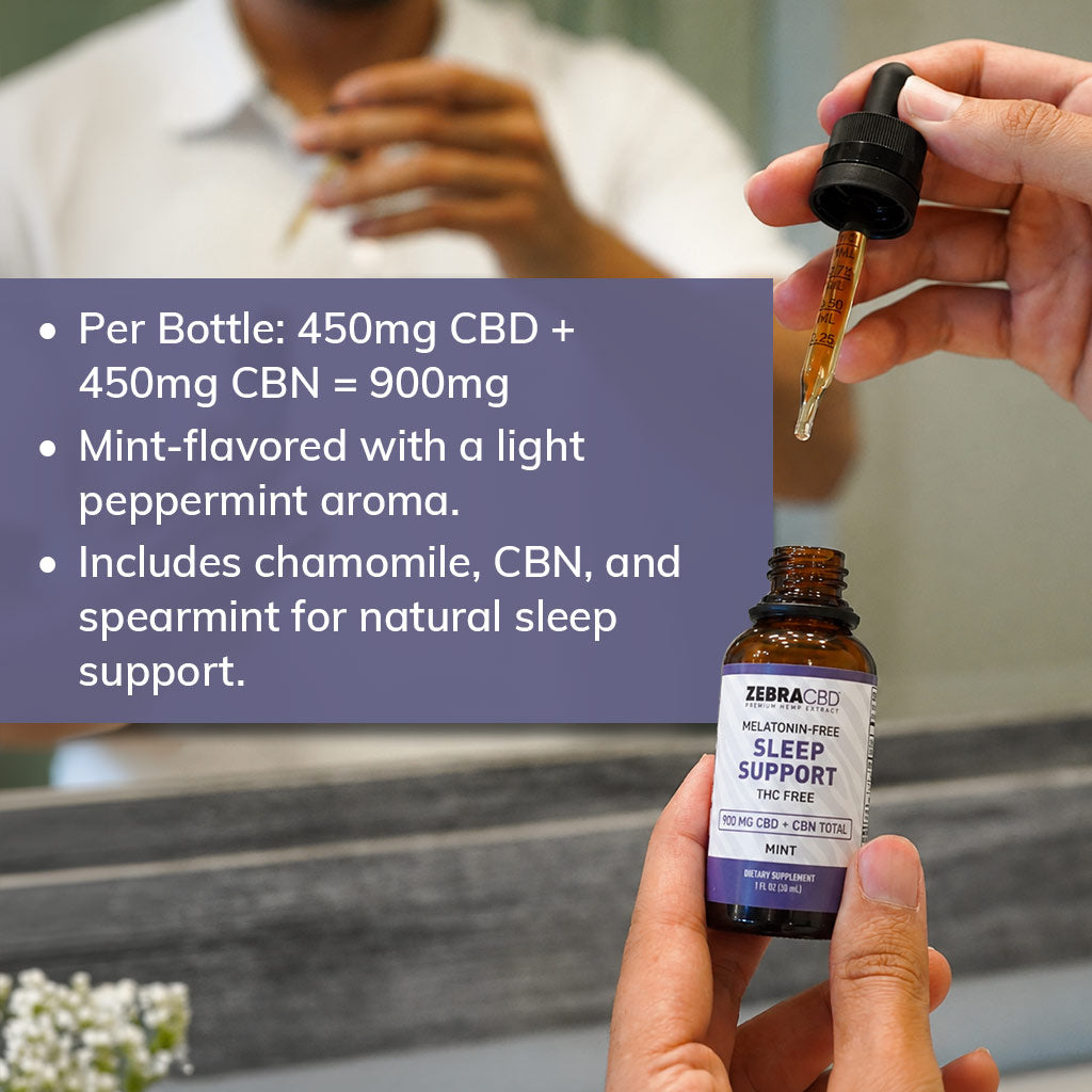 CBD Oil for Sleep (Melatonin-Free)