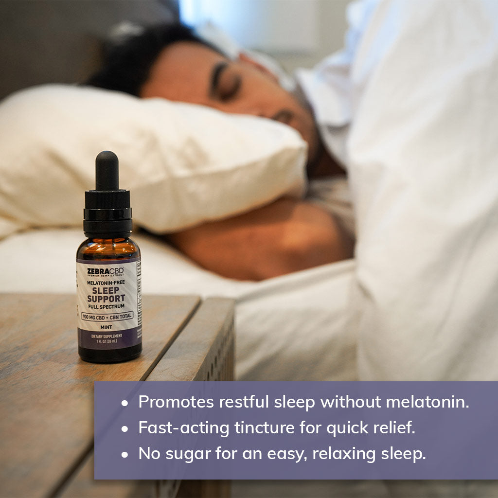 CBD Sleep Oil - Melatonin Free | Zebra CBD CBD Sleep Oil - Melatonin Free | Zebra CBD