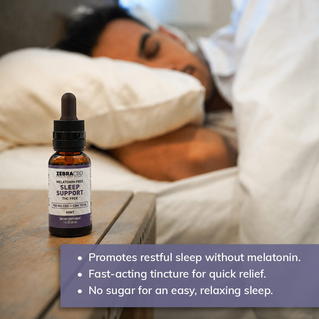 CBD Oil for Sleep (Melatonin-Free)