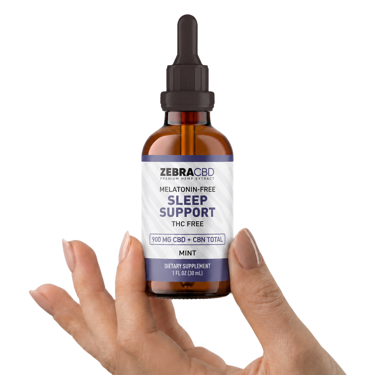 CBD + CBN Sleep Oil for Deep Rest | Zebra CBD