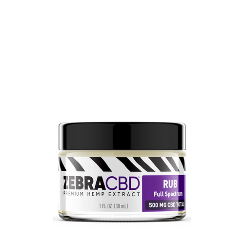 Zebra CBD Rub