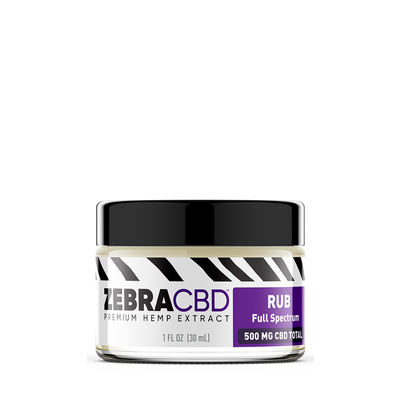 Zebra CBD Rub