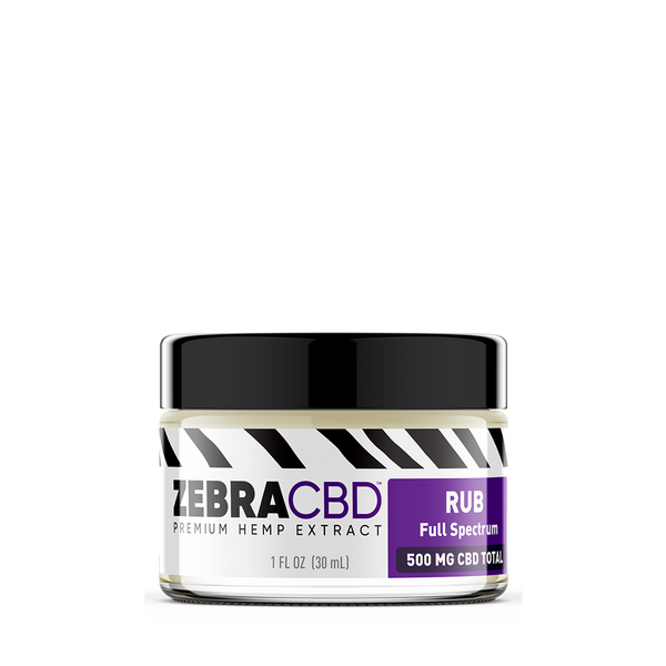 Zebra CBD Rub