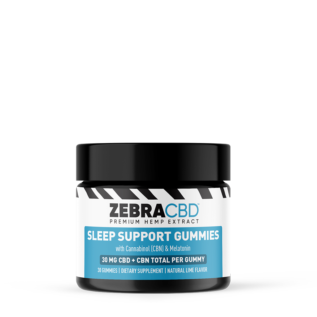 The Best CBD + CBN Sleep Gummies | Zebra CBD