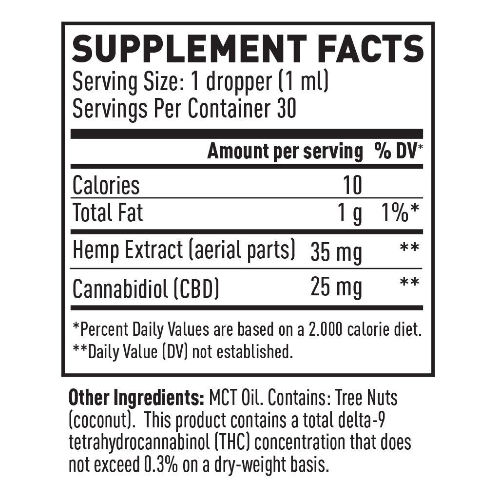 CBD Oil – Full-Spectrum Blend