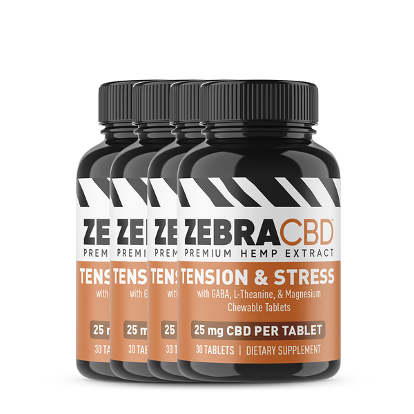 CBD Tension & Stress Tablets (4)